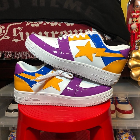 Bape LA Exclusive Color Block Bape Sta